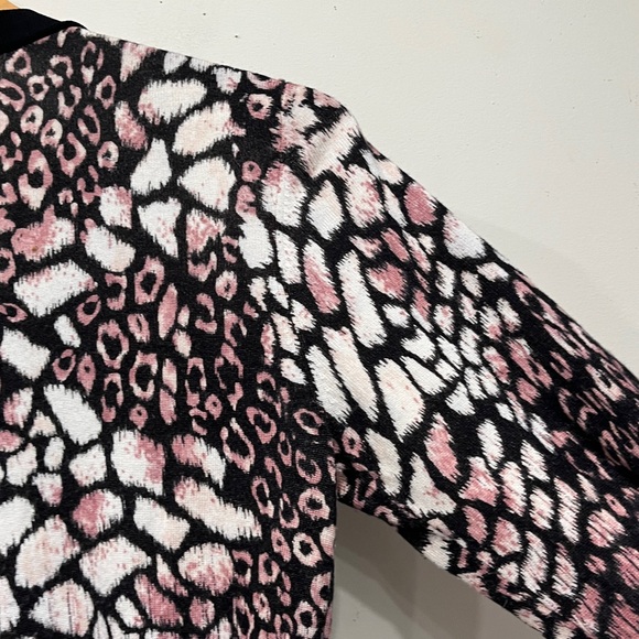 Karen Millen Zippered V Neck Cardigan size 3/ M/L - Picture 11 of 14